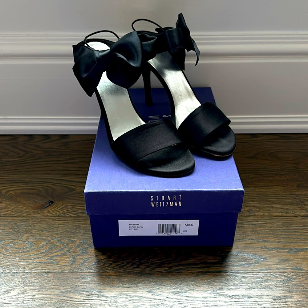 Stuart Weitzman Big Bow Sandals size 9